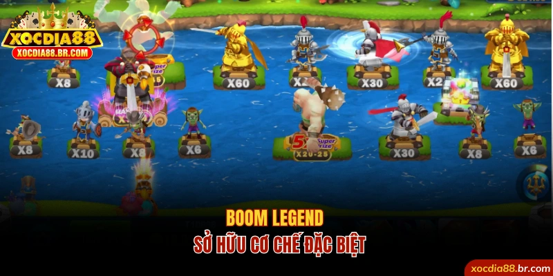 Boom Legend sở hữu cơ chế đặc biệt